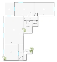 Appartement à vendre 3 pièces - Parc de MAISONS LAFFITTE.