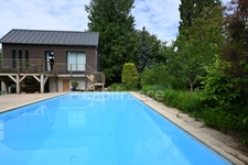 Ile de Vaux sur Seine - Maison 7 pièces de 186m2, 4 chambres, dépendance et piscine; sur terrain de 1912m2.