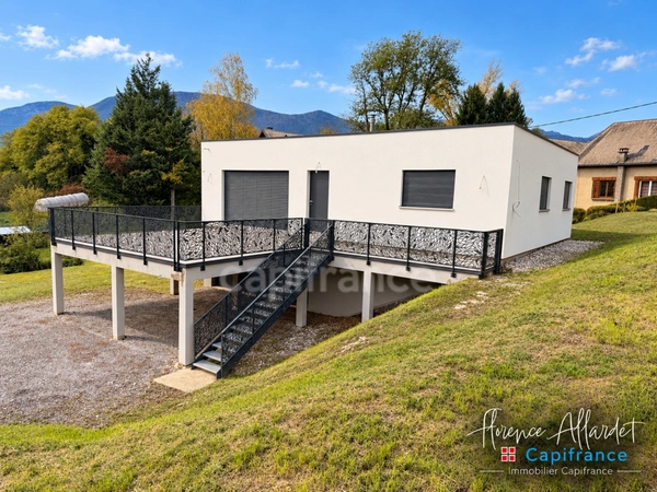 Maison contemporaine 108 m², neuve, vue montagnes CHATEAUNEUF (73)