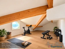 AIX LES BAINS (73) APPARTEMENT D'EXCEPTION 135,60 M² – DERNIER ÉTAGE, TERRASSE, 38 M² DE COMBLES AMÉNAGEABLES ET DOUBLE GARAGE DE 50 M²