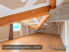 AIX LES BAINS (73) APPARTEMENT D'EXCEPTION 135,60 M² – DERNIER ÉTAGE, TERRASSE, 38 M² DE COMBLES AMÉNAGEABLES ET DOUBLE GARAGE DE 50 M²