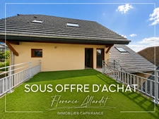 ENTRE AIX-LES-BAINS, ANNECY ET LE LAC DU BOURGET – SUPERBE DUPLEX CONTEMPORAIN AVEC TERRASSE ET COUR PRIVATIVE