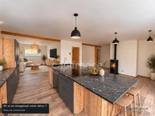  Maison contemporaine 108 m², neuve, vue montagnes CHATEAUNEUF (73)