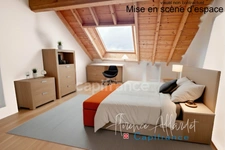 Tastefully renovated 4-room duplex apartment – with high-quality features – terrace and parking – SAINT OFFENGE (73)