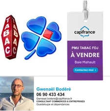 Fonds de commerce TABAC-PMU-FDJ à vendre BAIE MAHAULT (971)