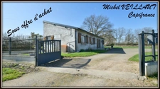 Maison à vendre 3 pièces à PARAY LE FRESIL (03) - 2 chambres, garrage, terrain 1,1 ha