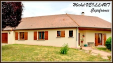 Single-story house for sale in Toulon-sur-Allier (03), 5 rooms, 4 bedrooms, garage, 1315 m² wooded plot
