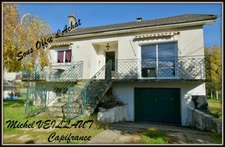 Maison à vendre 5 pièces DORNES (58), 3 chambres, terrain 757 m², pompe à chaleur, poêle à granulés