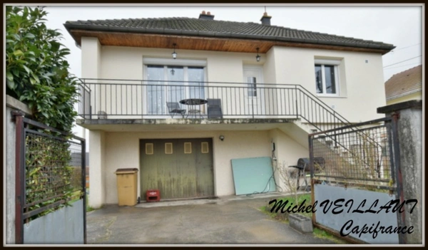 Maison à vendre 4 pièces LUSIGNY (03), 3 chambres, garage, terrain 600 m²