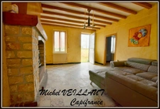 Maison à vendre 3 pièces GANNAY SUR LOIRE (03), deux chambres, terrain 1,43 ha