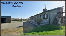3-room house for sale in Paray-le-Frésil (03) - 2 bedrooms, garage, 1.1 ha of land