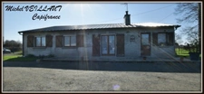 3-room house for sale in Paray-le-Frésil (03) - 2 bedrooms, garage, 1.1 ha of land