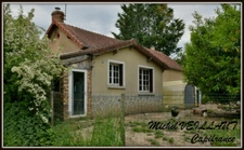 Maison à vendre 3 pièces GANNAY SUR LOIRE (03), deux chambres, terrain 1,43 ha