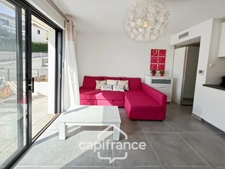 Appartement à vendre 1 pièces BORMES LES MIMOSAS (83), résidence standing, Terrasse sud + PARKING COUVERT + CAVE