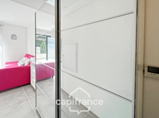 Appartement à vendre 1 pièces BORMES LES MIMOSAS (83), résidence standing, Terrasse sud + PARKING COUVERT + CAVE
