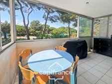Dpt Var (83), à vendre HYERES appartement au port, loggia et place de parking.