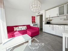 Appartement à vendre 1 pièces BORMES LES MIMOSAS (83), résidence standing, Terrasse sud + PARKING COUVERT + CAVE