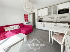 Appartement à vendre 1 pièces BORMES LES MIMOSAS (83), résidence standing, Terrasse sud + PARKING COUVERT + CAVE
