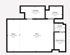 Dpt Var (83), for sale HYERES apartment at the port, loggia and parking space.