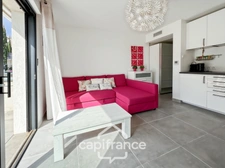 Appartement à vendre 1 pièces BORMES LES MIMOSAS (83), résidence standing, Terrasse sud + PARKING COUVERT + CAVE