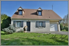 Maison traditionnelle de 2003 à vendre sans travaux à 5min de CHATEAU THIERRY (02) au pied de l’A4- 5 pièces-108 m²- vivable de plain-pied- 4 chambres (1 traversante)-Garage - Cabanon - Terrain 1213m2