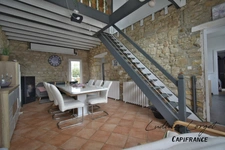 LEUILLY SOUS COUCY (02)- 160m2-Maison en pierre à vendre 7 pièces - 6 chambres dont une suite parentale de plain-pied - Garage – Dépendance - Terrain clos de 1 199 m²