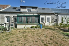 Maison à vendre à Gizy (02) 5 pièces - 114 m² – 3 chambres – Dépendance 47 m² – Garage –Toiture neuve –  DPE D - Terrain 645m2 – Exposition Sud 