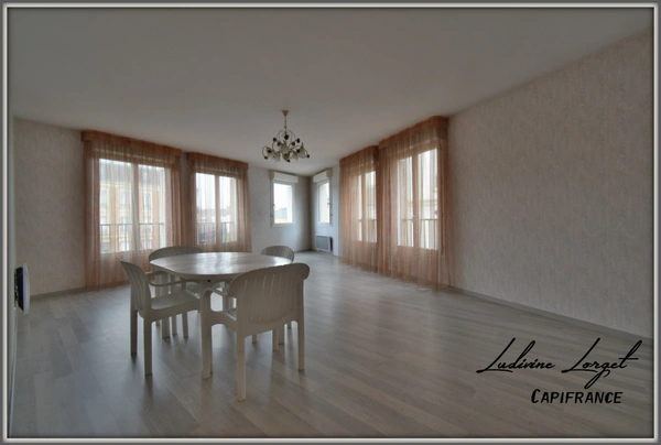 Appartement à vendre 5 pièces CHATEAU-THIERRY (02) Centre ville – 103m2 – 3 chambres – 1 place de parking sous-sol – vue sur la Marne  