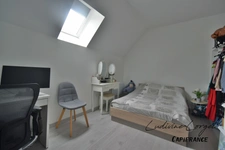 LEUILLY SOUS COUCY (02)- 160m2-Maison en pierre à vendre 7 pièces - 6 chambres dont une suite parentale de plain-pied - Garage – Dépendance - Terrain clos de 1 199 m²