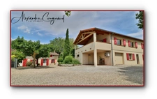 Dpt Tarn (81), à vendre PUYLAURENS maison de 127 m² avec garage de 100 m² et dépendance sur terrain de 15 ha