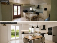 Dpt Tarn (81), à vendre SAIX maison 7 chambres - 208 m² - Terrain clos de 1400 m² - Double garage