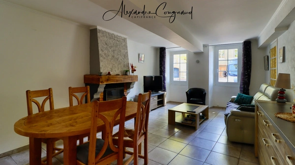 Verdalle – Maison de village P4 avec garage et grand volume à aménager