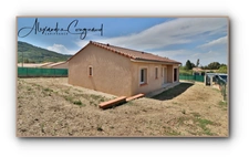 Sorèze (81) - Maison de plain-pied - 91 m², 3 chambres, garage - Terrain 669 m² - Vue Montagne Noire