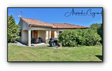 À vendre - Lescout (81) - Maison de plain-pied d'environ 114 m² - 3 chambres - Terrain clos de 1500 m²