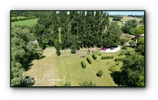 Montégut-Lauragais (31) — Grange rénovée par architecte, 130 m², 4 chambres, piscine, terrain 5 500 m²