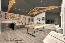 A vendre SAÏX (81) - Maison d’architecte P8 de 309 m² avec piscine, grand terrain constructible et vue Montagne Noire