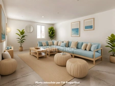 Pyrénées Orientales (66) - A vendre appartement T2 - 51 m² - 1er étage - Climatisation gainée, cuisine équipée et parking    