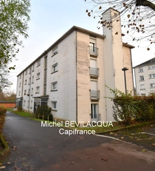 Appartement à vendre 3 pièces, 1 cave et parking NEVERS (58) dans une résidence calme, quartier agréable à saisir !!