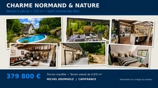 Maison à vendre 5 pièces SAINT VINCENT DES BOIS (27)