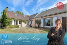 MAISON DE CAMPAGNE DE CARACTÈRE – 201M² – BEAUX VOLUMES – 5 CHAMBRES – TERRAIN 898 M² – FROMENTIÈRES