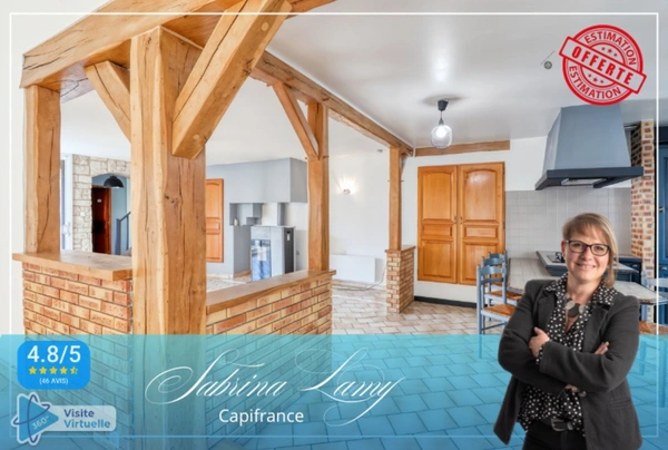 Maison à vendre 7 pièces LE MESNIL SUR OGER (51)- 149m² - Cour - Dépendance