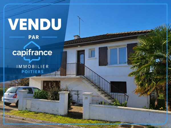 Maison à vendre 4 pièces ROCHES PREMARIE ANDILLE (86)