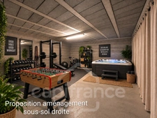 House for sale, 5 rooms - Swimming pool - Full basement - SAINT-LOUBES CENTRE (33)