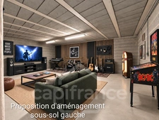 House for sale, 5 rooms - Swimming pool - Full basement - SAINT-LOUBES CENTRE (33)