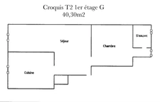BORDEAUX (33) Quartier St SEURIN / Immeuble avec 5 apts, jardin de 150m2