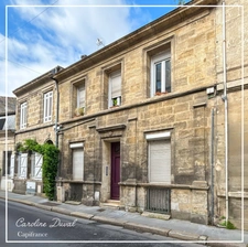 BORDEAUX (33) Quartier St SEURIN / Immeuble avec 5 apts, jardin de 150m2