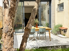 BORDEAUX/NANSOUTY-SAINT GENES Maison ancienne, Rénovée avec Jardin et Garage
