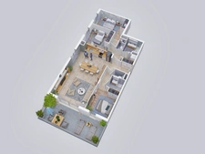 Un cadre de vie très verdoyant aux portes de Lyon