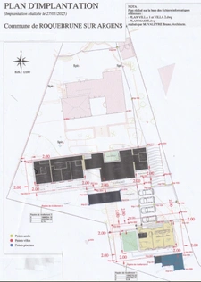 Dpt Var (83), for sale LES ISSAMBRES Land of 1,630 m² close to the center, the beach and the port
