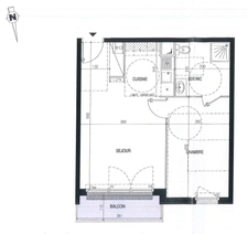 Appartement à vendre 2 pièces CHATENAY MALABRY (92)